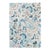 Dash & Albert by Annie Selke Ines Blue Micro Hooked Wool Rug, 2' x 3' For Sale