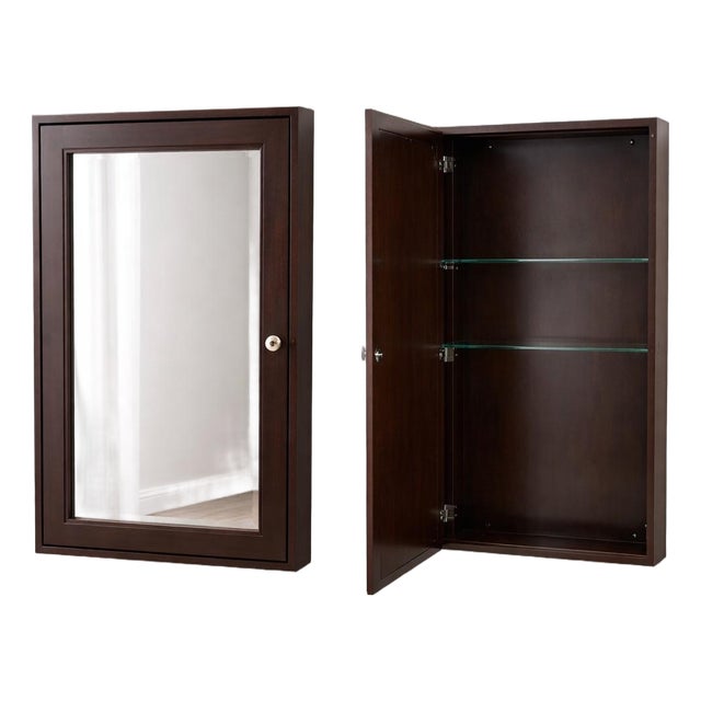 Pottery Barn Medicie Cabinet - New (Recessed or Mounted) For Sale