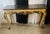 1920s 1920s French Provincial Louis XV Marble Top Console Table / Writing Desk For Sale - Image 5 of 10