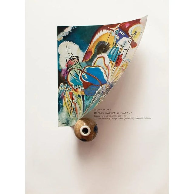 1960 After Wassily Kandinsky "Improvisation 30 (Cannon)", Vintage First Edition Full-Color Print For Sale - Image 4 of 8