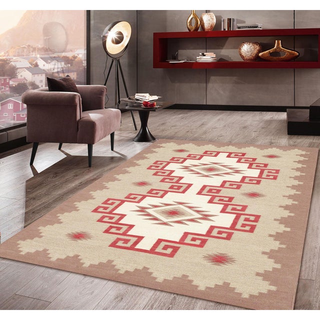 2020s Pasargad Home Tuscany Cream Wool Area Rug- 3'11'' X 5'11'' For Sale - Image 5 of 5