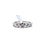 0.50 Ct Half Bezel-Set Diamond Ring Size 6 For Sale - Image 9 of 9