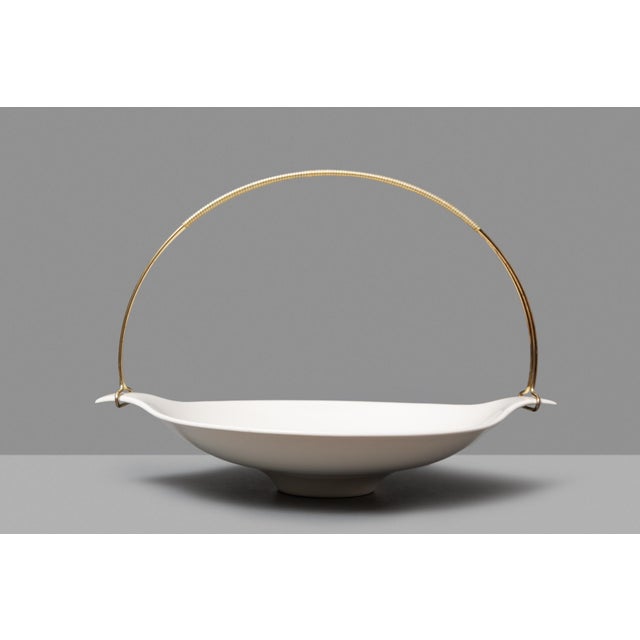 Mid-Century Modern Centerpiece Bowl For Sale In Seattle - Image 6 of 6