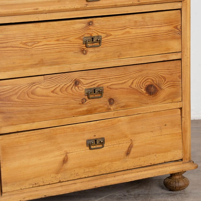 19th Century Four Drawer Pine Chest of Drawers, Denmark For Sale - Image 12 of 13