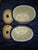Italian Pair of Mid-Century Style Italian Art Pottery Floral Lidded Canisters Fd For Sale - Image 3 of 6