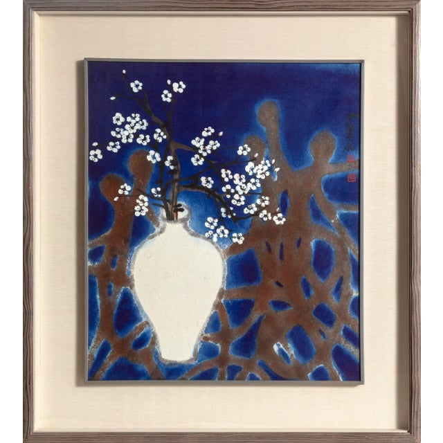 Flowers & Human, Bong-Kyu Ahn, Painting For Sale In New York - Image 6 of 6