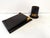 Late 20th Century 1970’s Gucci Leather Desk Set Notepad and Pen Holder - Set of 2 For Sale - Image 5 of 12