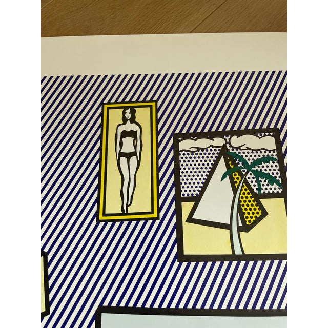 Roy Lichtenstein (1923-1997), Interior With Waterlilies, 1991, Copyright Estate of Roy Lichtenstein/Dacs 2000, Printed in Britain For Sale - Image 9 of 9