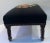 Vintage Needlepoint Stool With Carved Details For Sale - Image 4 of 10