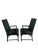 Century Furniture Mid 20th Century Raymond Sobota for Century Greek Key Arm or Dining Chairs in the Manner of Michael Taylor - Set of 2 For Sale - Image 4 of 12