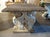 Neoclassical Italian Neoclassical Style Garden Table With Winged Rams Heads Decor, 1900s For Sale - Image 3 of 18