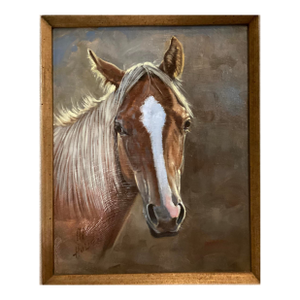 Harold T. Holden (1940-2023) "Peripheral Vision" Oil on Board. Signed.