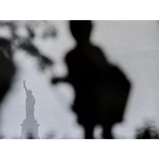 Printmaking Materials Julio Mitchel, Cuban American Julio Mitchel Statue of Liberty Photograph Silver Gelatin Photo, 1998 For Sale - Image 7 of 17