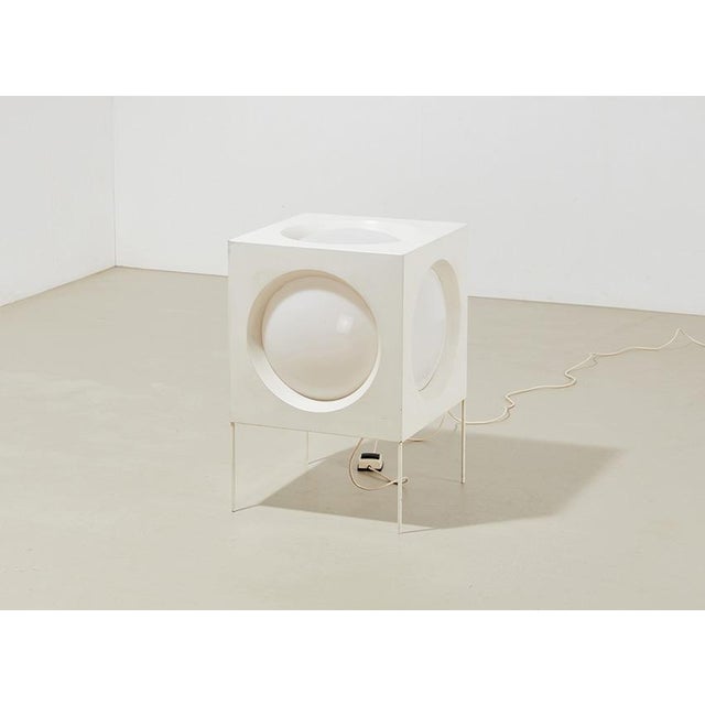 Modern Cube Floor Lamp by Carl Moor for Bag Turgi, 1960s For Sale - Image 3 of 10