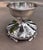 French Country Antique Queen City Silver Co. Silverplate Compote Pedestal Bowl | Laurel Motif | American Classical Centerpiece For Sale - Image 3 of 12