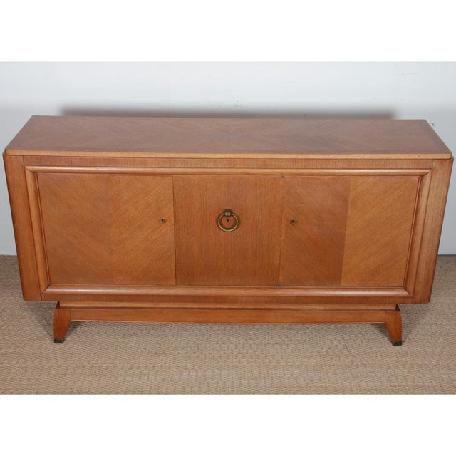 Wood French Wooden Buffet, 1940s For Sale - Image 7 of 11