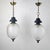 Metal Mid-Century Modern Pendant Lights by Luigi Caccia Dominioni, Italy, 1950s, Set of 2 For Sale - Image 7 of 13