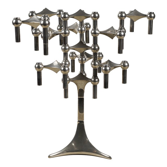 Orion Modular Candelabra by Fritz Nagel for BMF, 1960s For Sale