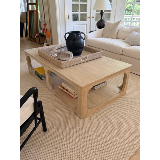 Ming Arched Rectangular Coffee Table For Sale - Image 14 of 14