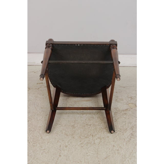 Hancock & Moore Red Leather Bar Stool Counter Chairs For Sale - Image 18 of 18