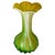 Venitian Vase in Green and Yellow Color from Venini, Italy, 1970s For Sale - Image 3 of 14