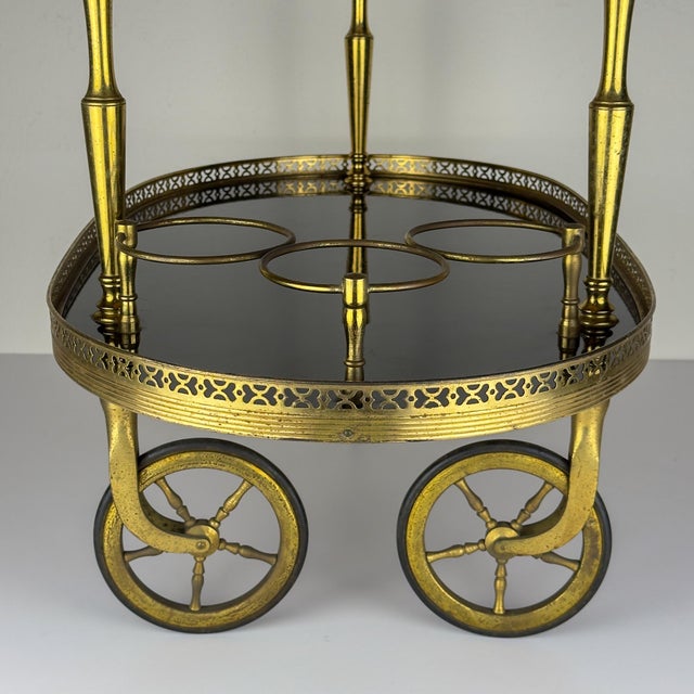 Mid-Century Modern Bar Cart, Italy, 1960s For Sale - Image 17 of 18