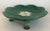 19th Century Lilly Pad Compote on Heron Legs For Sale - Image 9 of 10