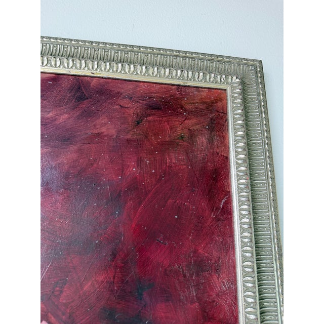1980s Gary Hartenhoff Still Life Oil on Canvas Painting, Wood Framed For Sale - Image 4 of 12
