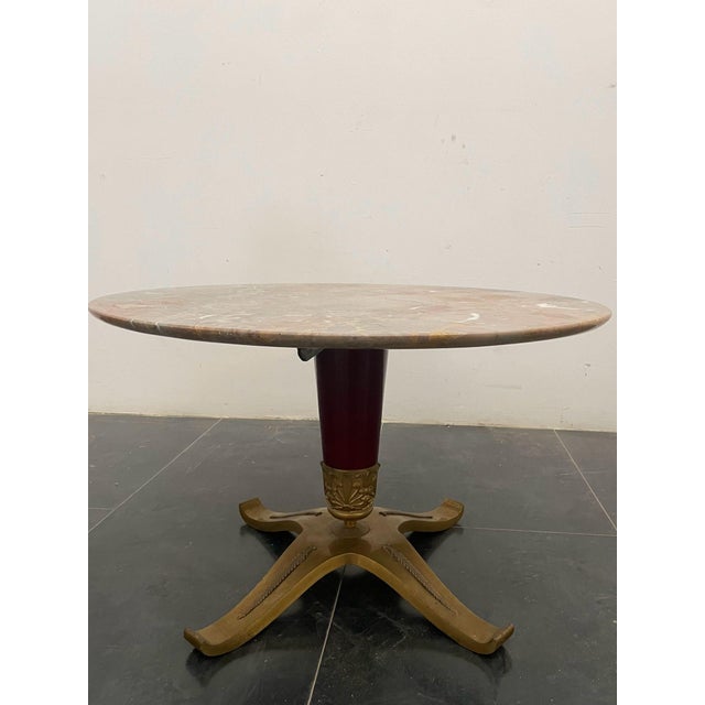 Paolo Buffa Mid-Century Coffee Table attributed to Paolo Buffa, 1950s For Sale - Image 4 of 6