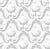 Sample - Cravelle Wallpaper by Paule Marrot in Light Gray For Sale