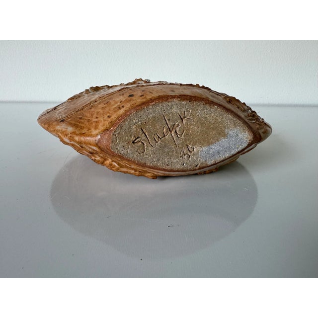 Mid- Century Sladek Organic Earth Tone Art Bud Pottery Vase/ Sold For Sale - Image 11 of 11