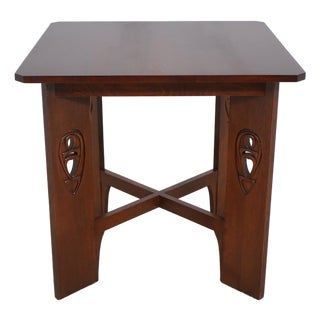 Stickley Highlands Arts & Crafts Pub Dining Table For Sale