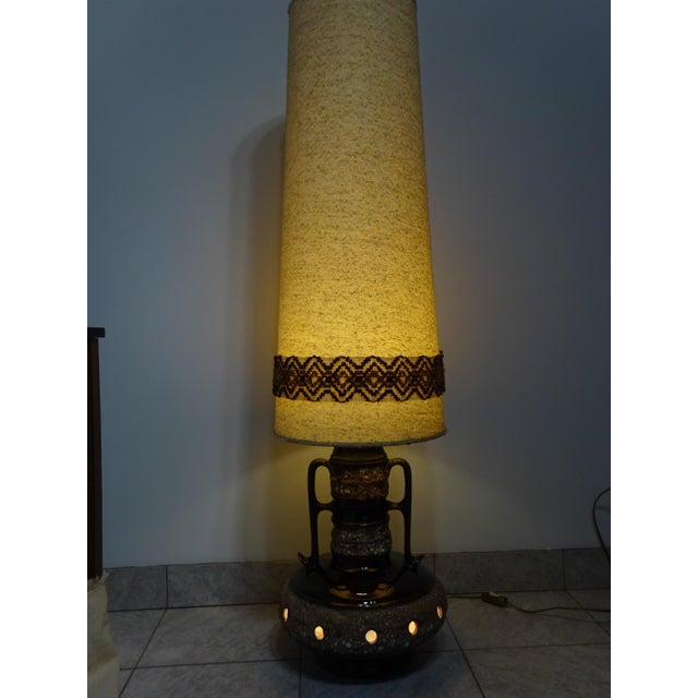 Large Vintage Floor Lamp, 1960s For Sale - Image 6 of 14