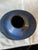 1960s Blue Textured Studio Ceramic Vase in Running Glaze, 1960s For Sale - Image 5 of 7