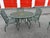 American Woodard Wrought Iron Patio Set Table and 4 Chairs, Attributed For Sale - Image 3 of 7