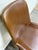 World Market Marina Cognac Brown Faux Leather Adjustable Swivel Office Chair For Sale - Image 10 of 14
