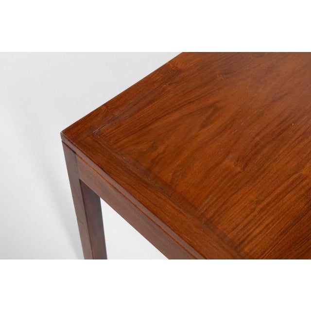 Wood Danish Walnut Coffee Table, 1960s For Sale - Image 7 of 11