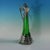 Art Nouveau WMF Claret Jug With Green Glass Liner For Sale - Image 6 of 12