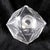1940s 1940s Irice Brand Cut Crystal Perfume Bottle With Large Flower Stopper For Sale - Image 5 of 6
