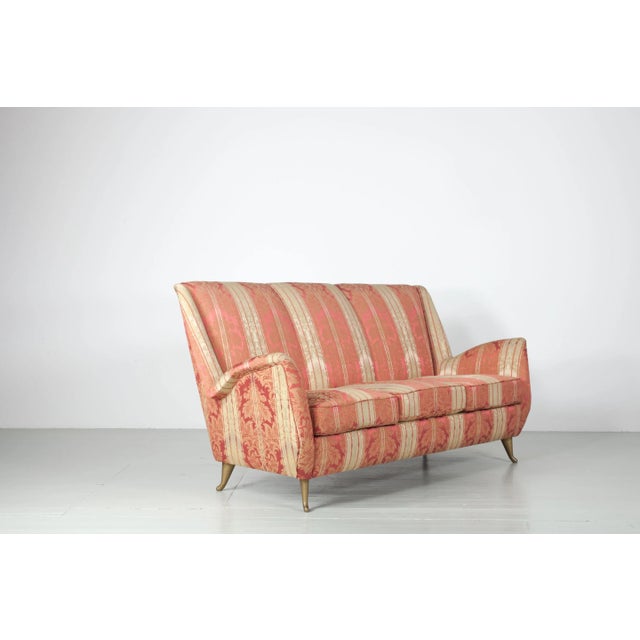 Italian Living Room Set from I.S.A., 1950s, Set of 3 For Sale - Image 12 of 18