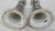 Pair of Antique Chinese Rose Medallion Porcelain Candlesticks For Sale - Image 12 of 12