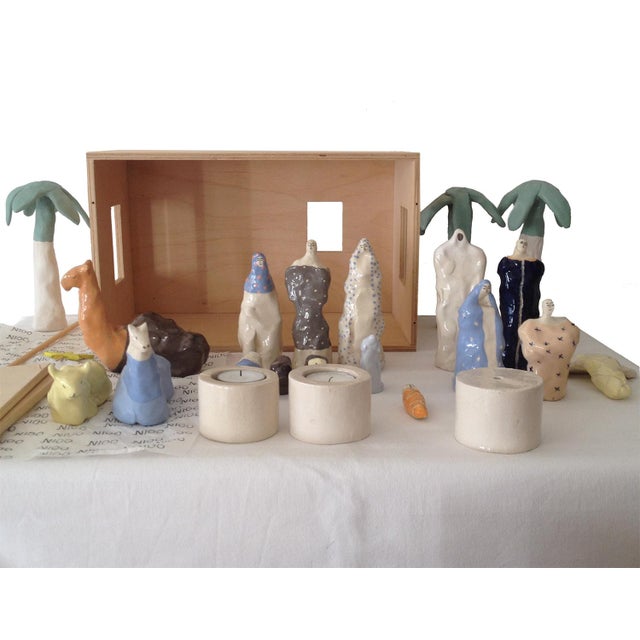 Wood Nicolaas Maathuis, Christmas Group (Large), 2023, Ceramic and Plywood For Sale - Image 7 of 7