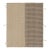 Rug & Kilim's Accent Kilim With Textural Beige and Brown Stripes For Sale