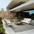 Gold Teak and Fabric Steel Fenc-E-Nature Outdoor Sofa by Philippe Starck for Cassina For Sale - Image 8 of 9