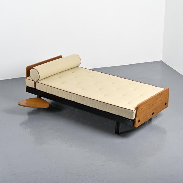 Scal Bed by Jean Prouvé for Steph Simon, 1960s For Sale - Image 11 of 18