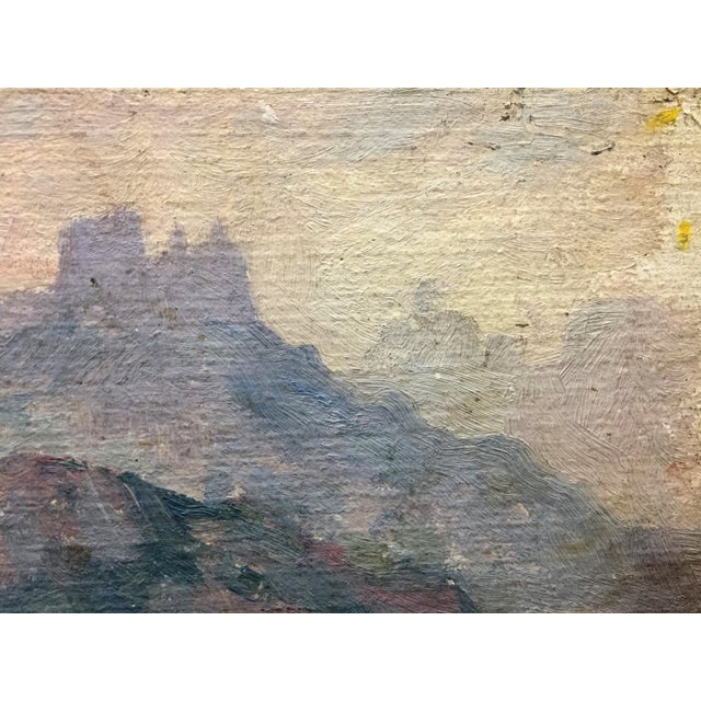 1970s Oil Painting Isle For Sale - Image 6 of 10