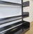 Black Black Metal Congress Bookcase attributed to Lips Vago, 1970s For Sale - Image 8 of 11