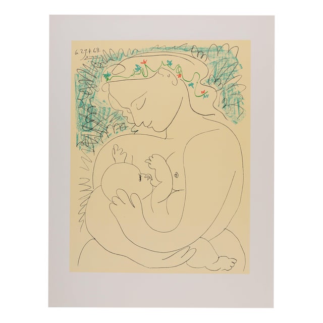 Pablo Picasso, Maternity, Nude, Lithograph For Sale