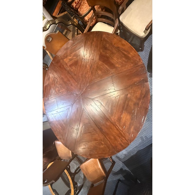 Theodore Alexander 77.5" Castle Bromwich Sylvan II Dining Table (Jupe Table) For Sale - Image 13 of 14