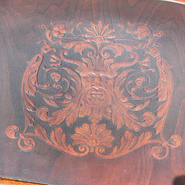 Vienna Secession Bentwood Angel Motif Settee Bench by Jacob & Josef Kohn No. 67 For Sale - Image 12 of 12